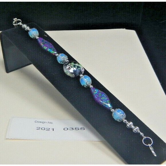 Bracelet, Opal Gemstone-facilitates- Creativity, spontaneity, relationships 0355 - Picture 4 of 8